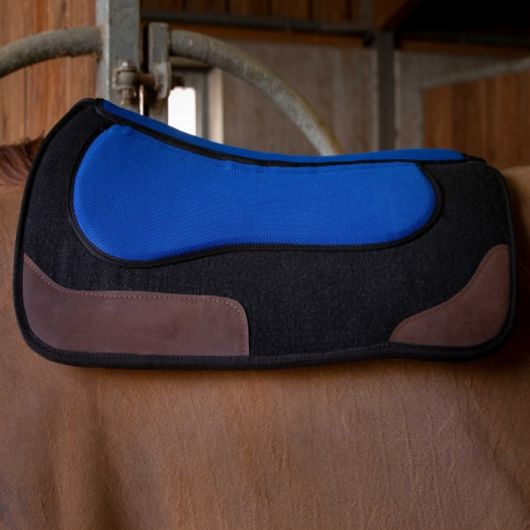 Pad western Pro noir/bleu Westride