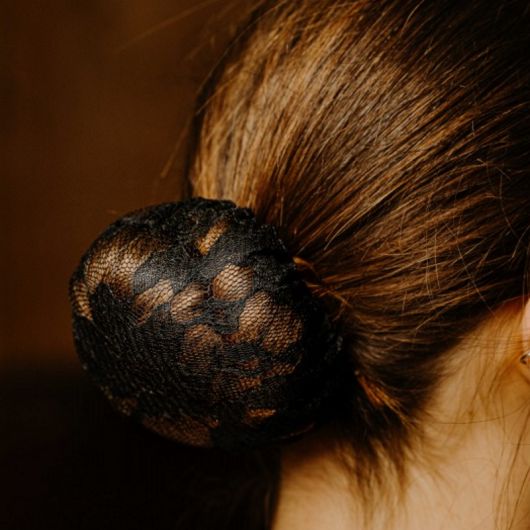 Résille à cheveux en dentelle pour chignon