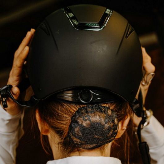 Résille à cheveux en dentelle pour chignon