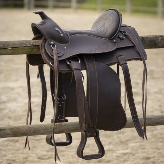 Selle western Santa Fe troussequin droit