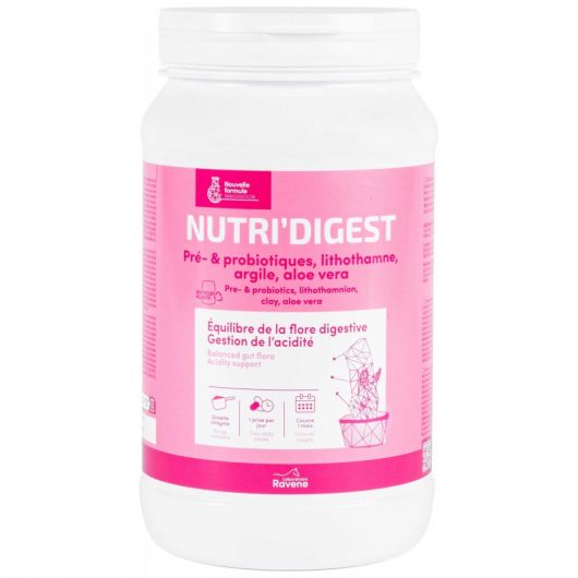 Nutri Digest - Digestion cheval 900 g - Ravene Nutri Digest - Digestion cheval 900 g - Ravene