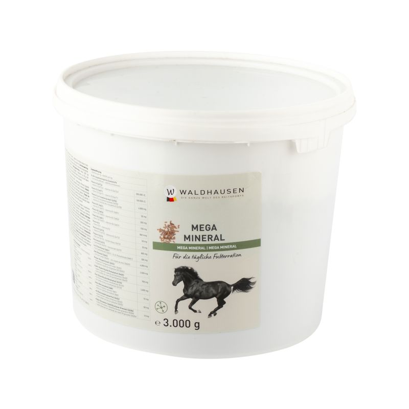 Minéraux et vitamines cheval Mega Minéral 3kg - Waldhausen
