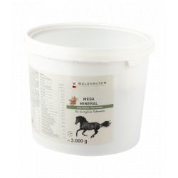 Minéraux et vitamines cheval Mega Minéral 3kg - Waldhausen