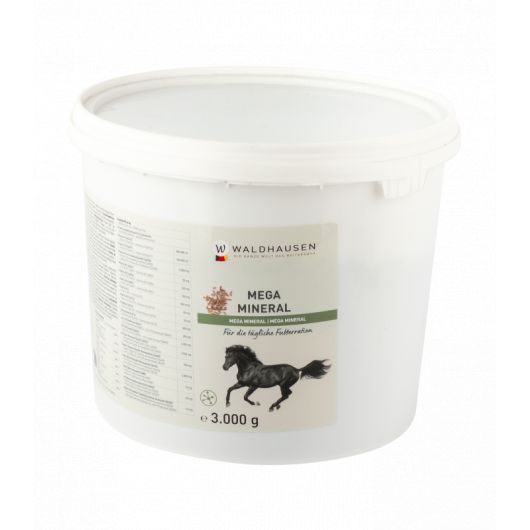 Minéraux et vitamines cheval Mega Minéral 3kg - Waldhausen