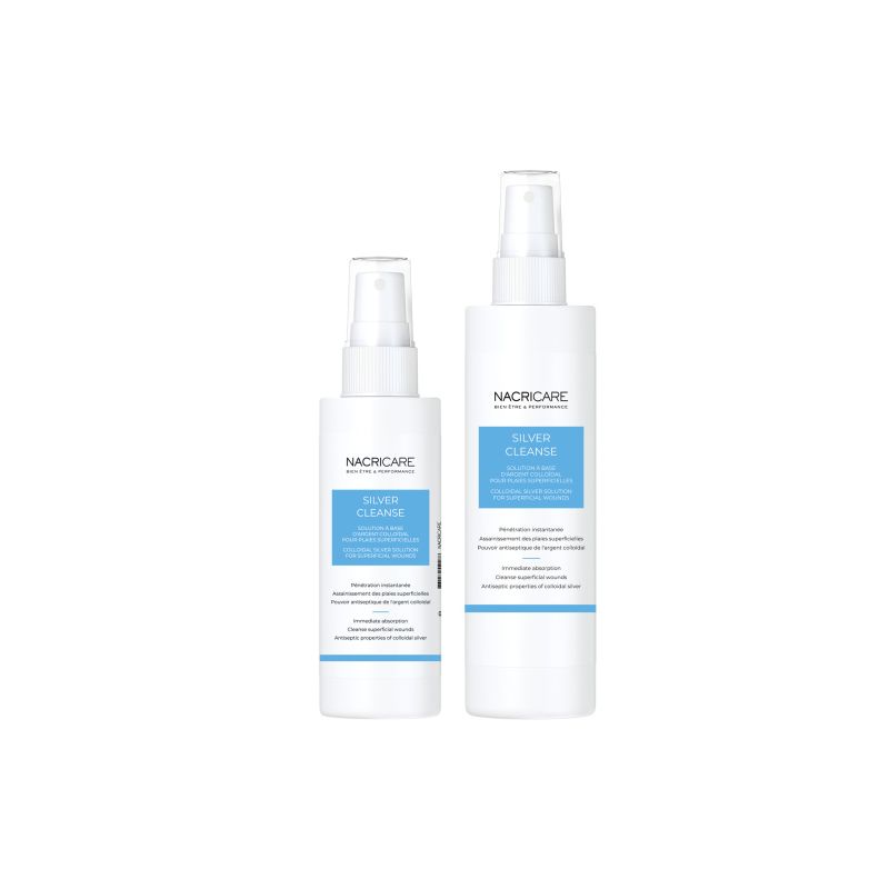 Silver Cleanse nettoyant pour plaies à l'argent colloïdal - Nacricare