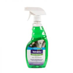 Shampoing sec détachant 473 ml Vetrolin Green