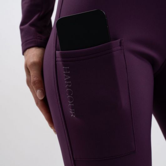 Legging équitation femme polaire Lili - Harcour