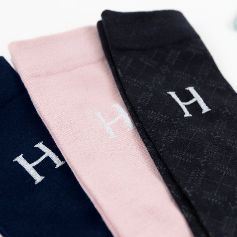 Chaussettes équitation Aiko (3 paires) - Harcour