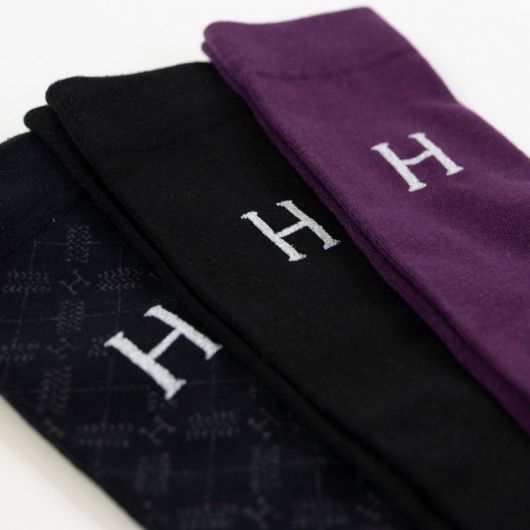 Chaussettes équitation Aiko (3 paires) - Harcour