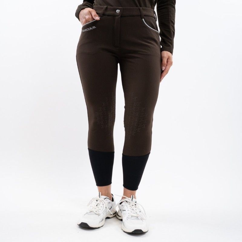 Pantalon équitation femme déperlant doublé polaire Jaipur - Harcour