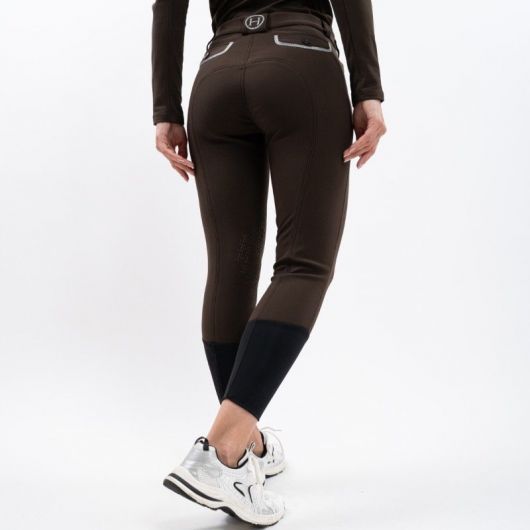 Pantalon équitation femme déperlant doublé polaire Jaipur - Harcour