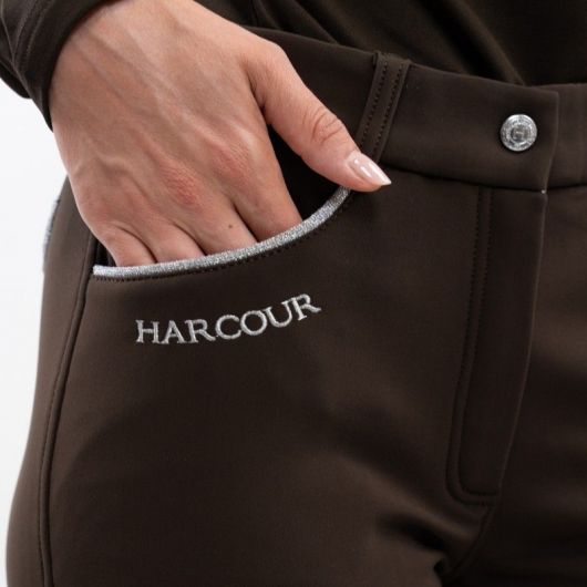 Pantalon équitation femme déperlant doublé polaire Jaipur - Harcour