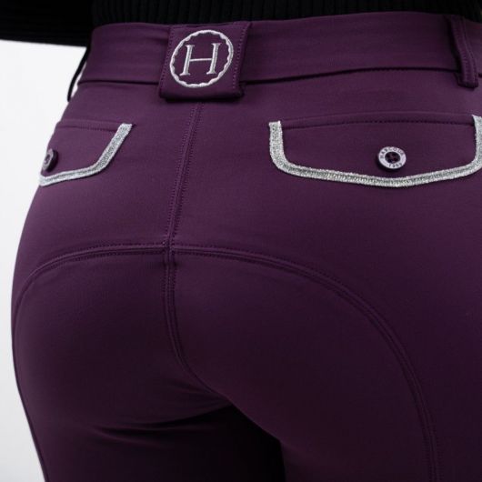 Pantalon équitation femme déperlant doublé polaire Jaipur - Harcour