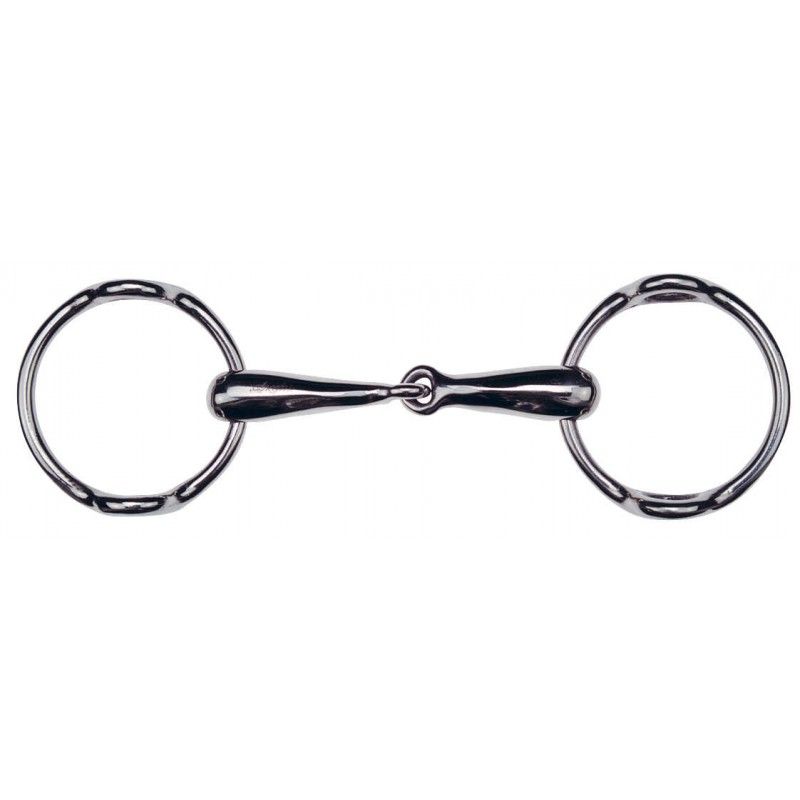 Mors releveur cheval gros canon creux