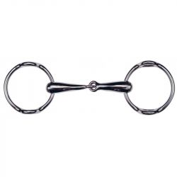 Mors releveur cheval gros canon creux