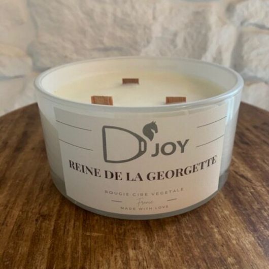 Bougie cheval équitation Reine de la Georgette grand format - D'joy 