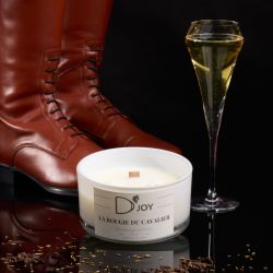 Bougie cheval équitation La bougie du cavalier grand format - D'joy 