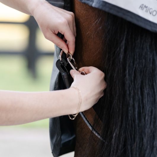 Courroies de cuisses couverture cheval - Horseware