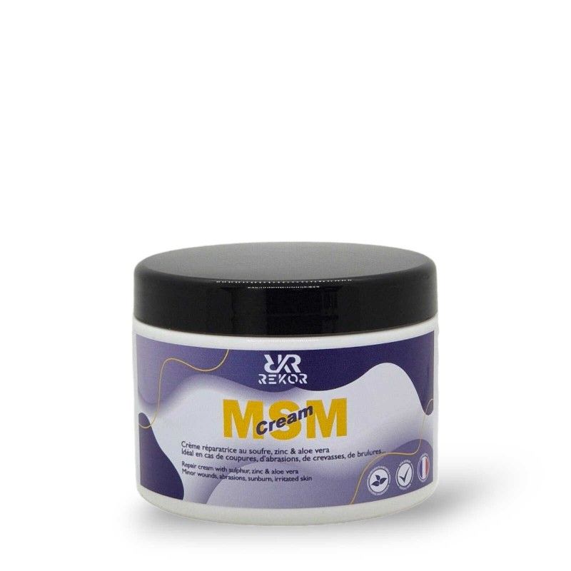 Crème Dermo-réparatrice peau cheval Msm - Rekor