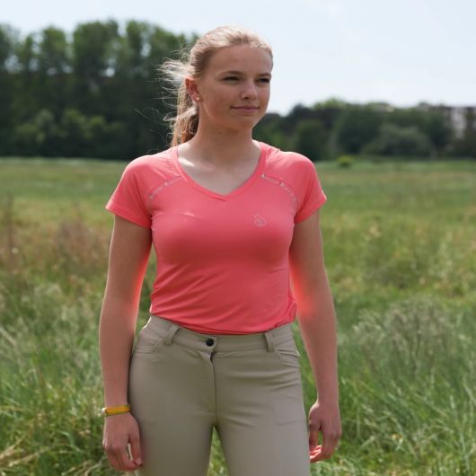 Tee shirt équitation Femme Sarah - Le Sabotier