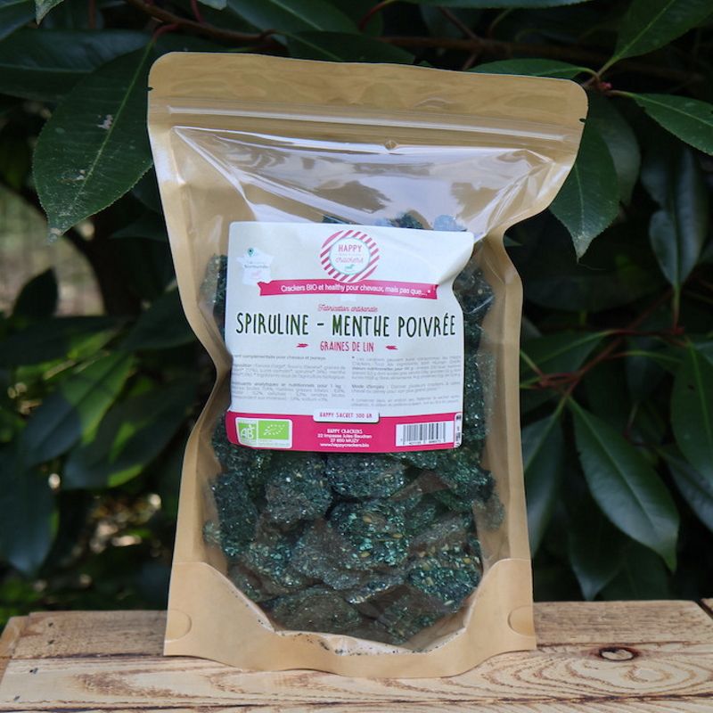 Friandises cheval naturelle 300 g - Happy Crackers