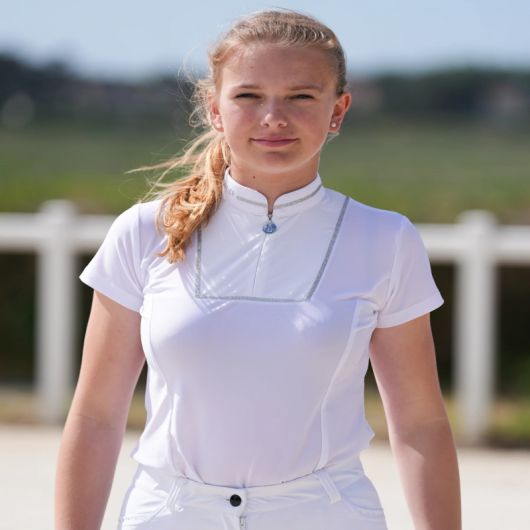 Polo de concours équitation femme Isaure - Le Sabotier Polo de concours équitation femme Isaure - Le Sabotier