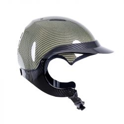 Casque équitation Gravity XP Carbone Glow - Naca Casque équitation Gravity XP Carbone Glow - Naca