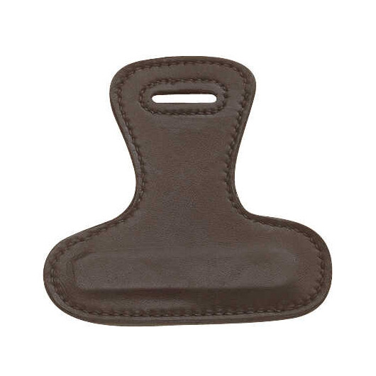 T de croupière cuir