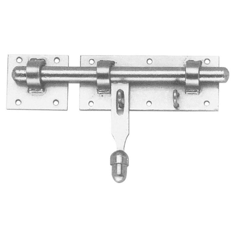 Verrou à gland nickelé 25 cm - La Gée