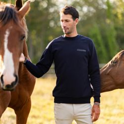 Sweat équitation Homme Mérinos - Horse Pilot