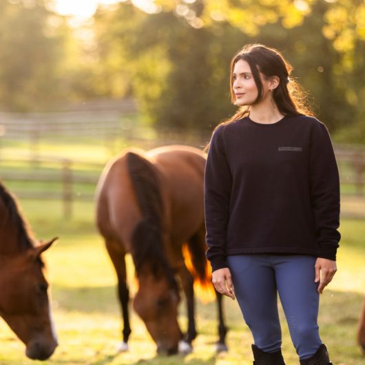 Sweat équitation Femme Mérinos - Horse Pilot