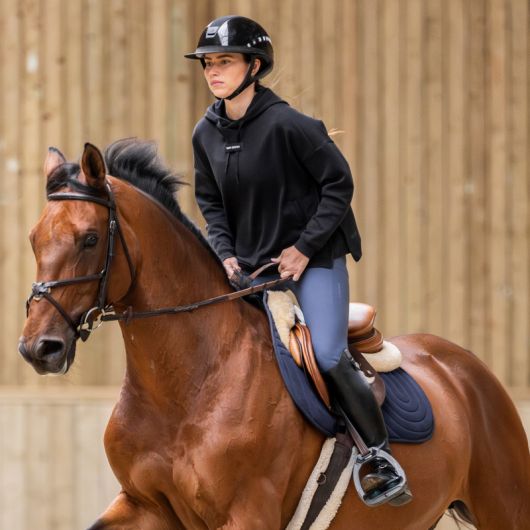 Sweat à capuche équitation femme Team Hoodie - Horse Pilot 