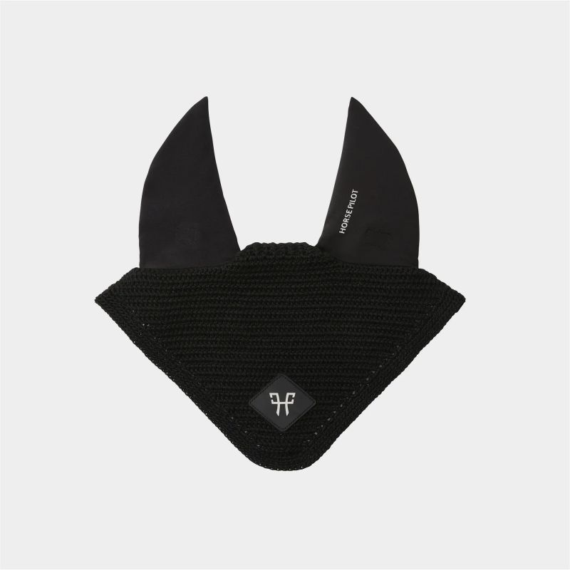 Bonnet anti-mouches ergonomique et anti-bruit cheval - Horse Pilot 