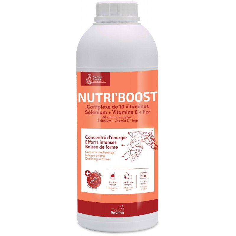 Nutri Boost vitamines cheval - Ravene 