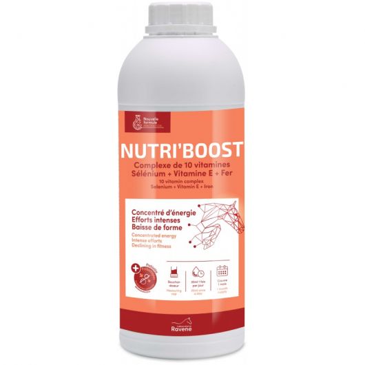 Nutri Boost vitamines cheval - Ravene 