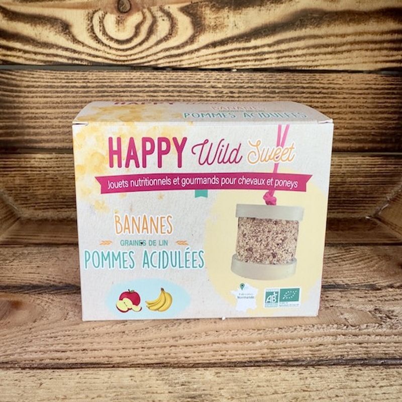 Pierre à lécher cheval Happy Wild - Happy Crackers