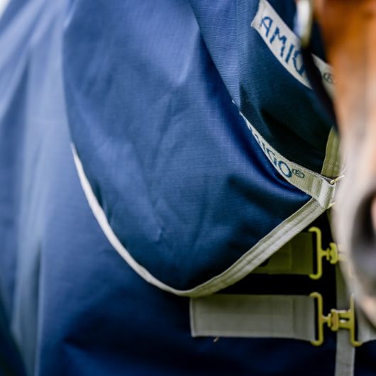 Couverture extérieur cheval avec couvre-cou Amigo Ripstop Plus 0g 900 deniers - Horseware