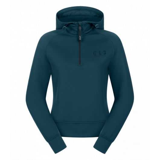 Sweat à capuche équitation femme Regensburg - Elt