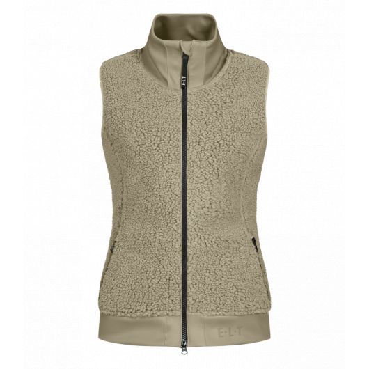 Gilet sherpa polaire sans manches équitation femme Rotterdam - Elt