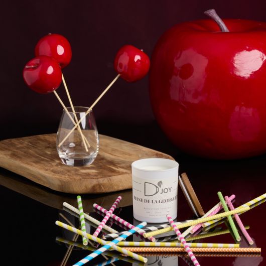 Bougie cheval équitation Reine de la Georgette Mini format - D'joy Bougie cheval équitation Reine de la Georgette Mini format - D'joy