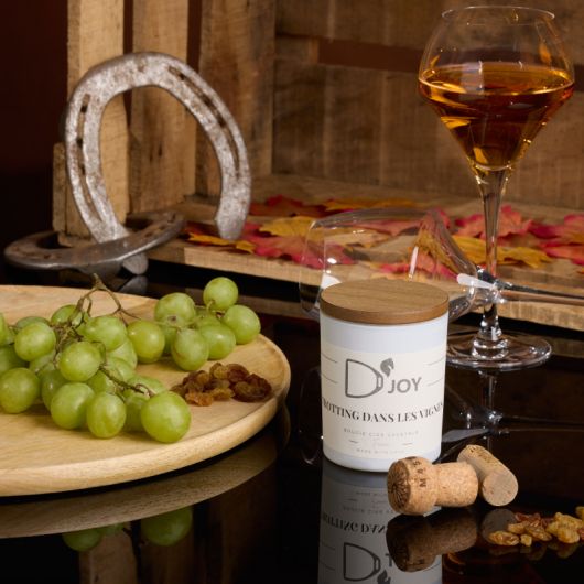 Bougie équitation Trotting dans les vignes Classique - D'joy