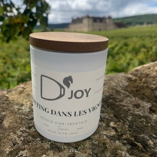 Bougie équitation Trotting dans les vignes Classique - D'joy
