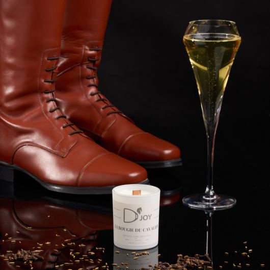 Bougie cheval équitation Bougie du cavalier Mini format - D'joy Bougie cheval équitation Bougie du cavalier Mini format - D'joy