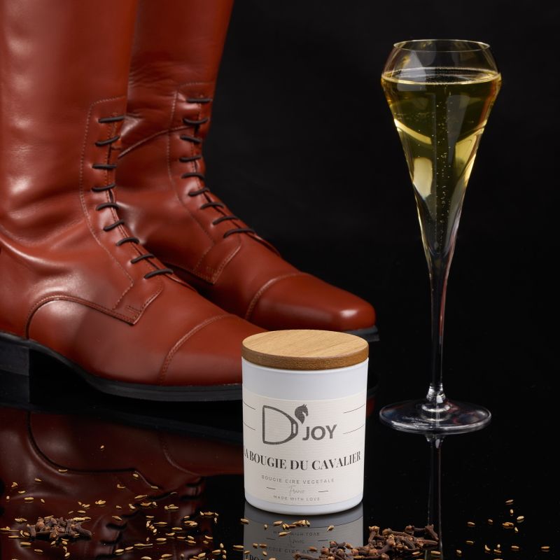 Bougie cheval équitation Bougie du cavalier Classique - D'joy 
