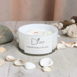 Bougie équitation Galop sur la plage Grand format - D'joy