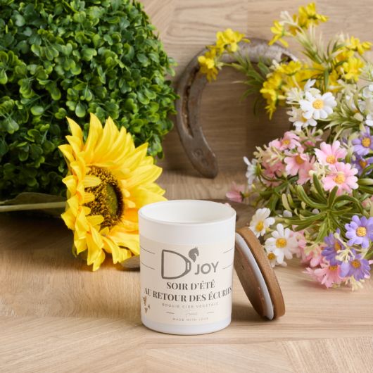 Bougie équitation Soir d'été Classique - D'joy Bougie équitation Soir d'été Classique - D'joy