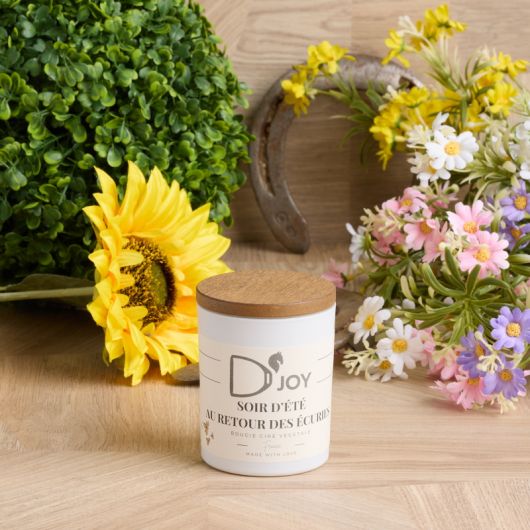 Bougie équitation Soir d'été Classique - D'joy 