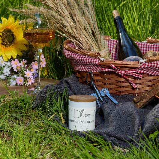 Bougie équitation Déjeuner sur l'herbe Classique - D'joy 