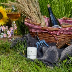 Bougie équitation Déjeuner sur l'herbe Mini format - D'joy 