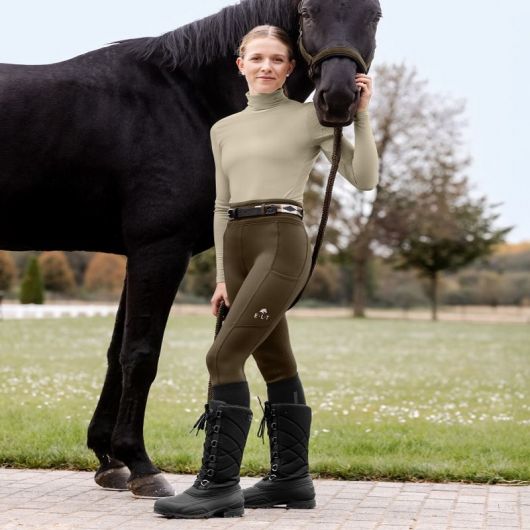 Legging équitation chaud enfant et adulte hiver Ella - Elt